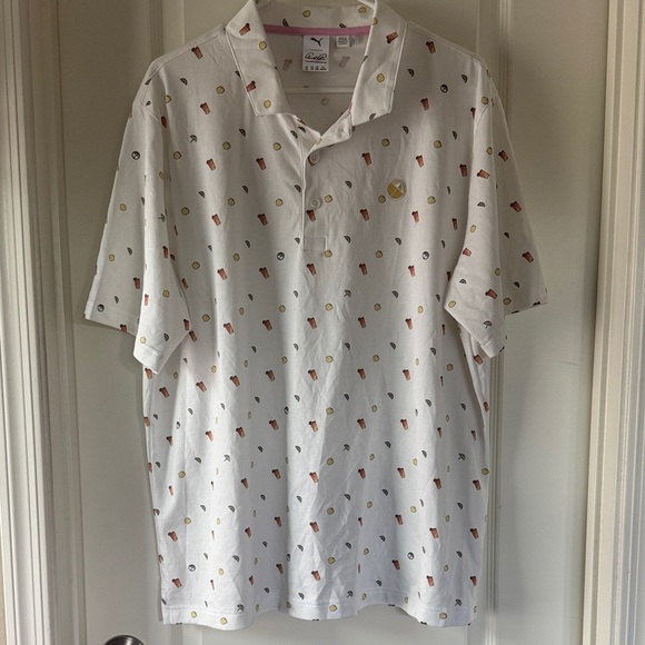 Puma Other - Puma Polo with Colorful Icon Design / A32